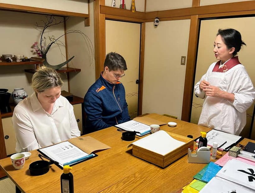 Kyoto: Local Home Visit and Japanese Calligraphy Class - The private-home setting near Nijo Castle