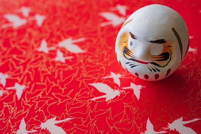 Kyoto: Make Your Own "Daruma" Craft & Painting Workshop - Painting your papier-mâché keepsake