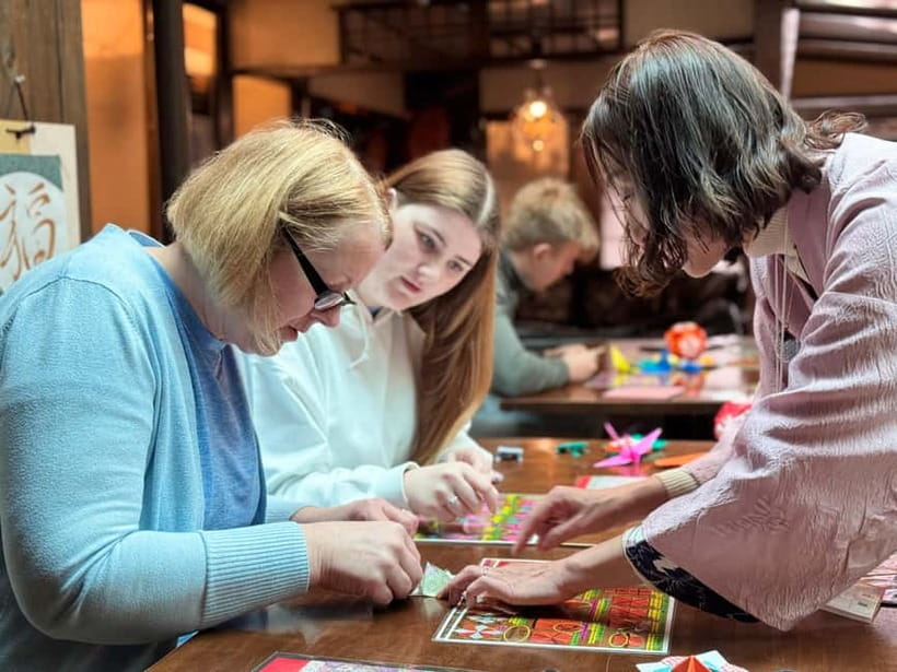 Kyoto: Mindfulness Origami Workshop, Limited 6/8–6/10 - Paper choices and the souvenir you make