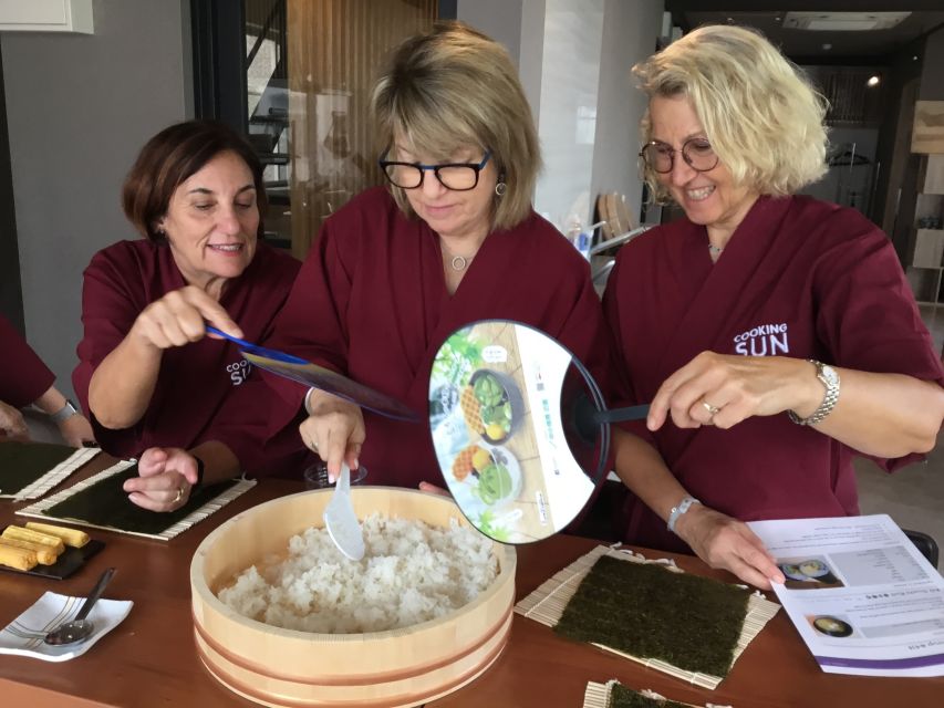 Kyoto: Morning Japanese Bento Cooking Class - Getting started with ingredients and equipment
