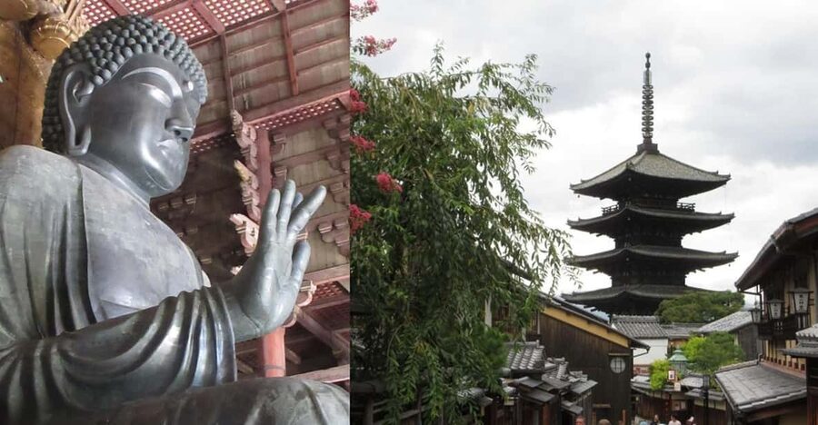 KYOTO-NARA: Giant Buddha Deer Pagoda "Geisya" (Italian, full day) - Meeting at Kyoto Station without a scramble