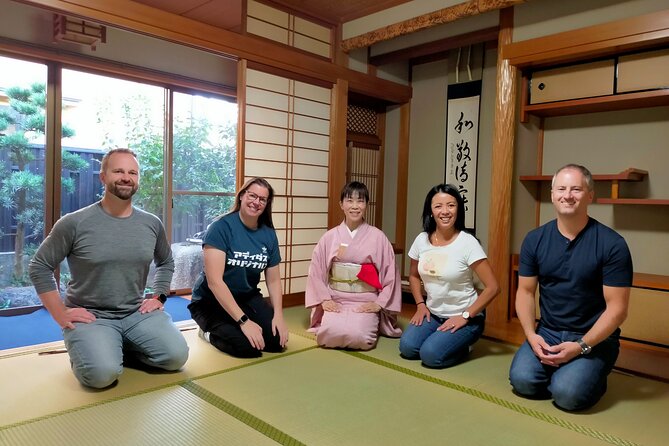Kyoto near Fushimiinari Wagashi making&Small Group Tea Ceremony - Crossing the Tiny Garden Into the Tea Room