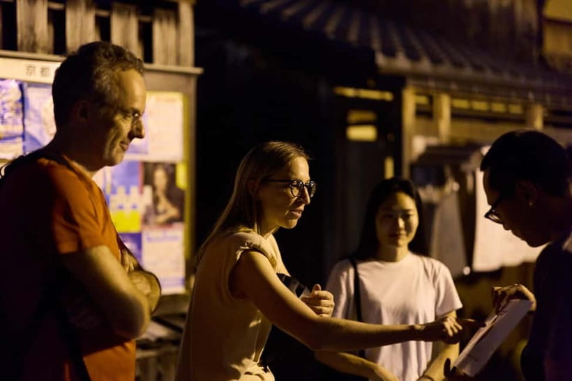 Kyoto: Night E-Bike Tour Hidden Gems & Backstreets - Furukawacho and the ride back to Gion