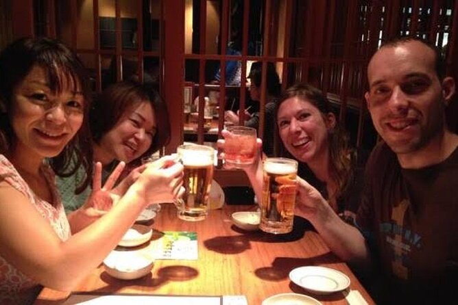 Kyoto Night Food & Izakaya Hopping Tour in Pontocho - Starting at Shijo Bridge and Minamiza Theater