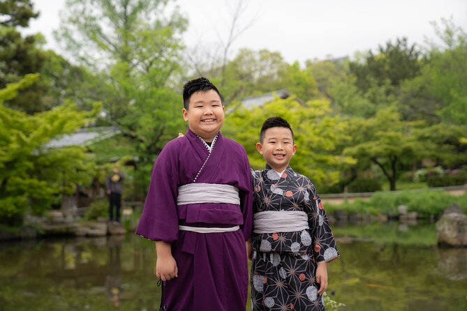 Kyoto Portrait Tour with Kimono - Maruyama Park adds gardens and seasonal color