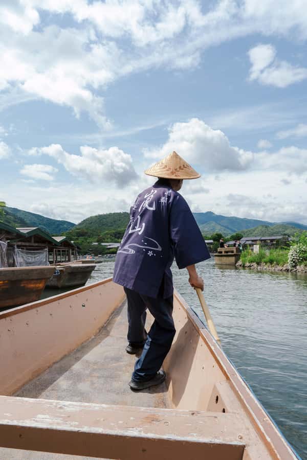 Kyoto: Private Boat Cruise with Shamisen and Games - A quiet hour on the Oi River