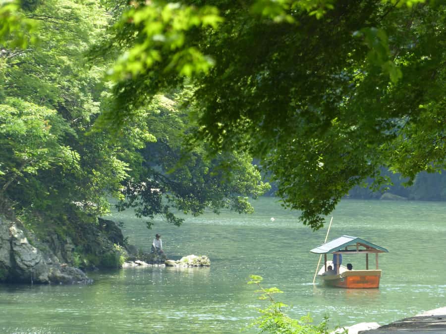 Kyoto: Private Boat Cruise with Shamisen and Games - Meeting Kohaku, a former maiko