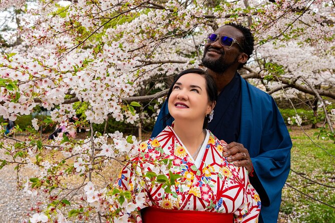 Kyoto Private Kimono Photoshoot for Couple and Solo - The fitting and hair styling set the tone