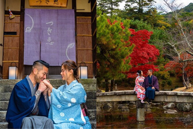 Kyoto Private Kimono Photoshoot for Couple and Solo - What the photography service actually gives you