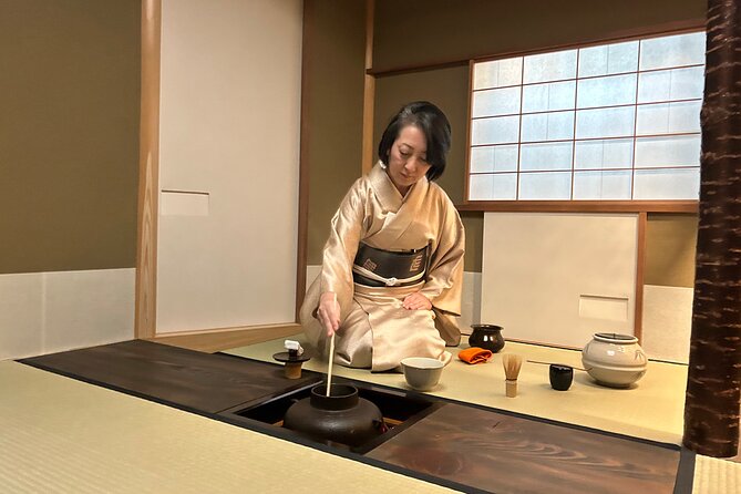 Kyoto Private Tea Ceremony with Tea Master at Home - Three wagashi, two bowls of Uji matcha