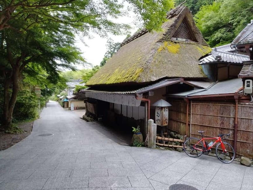 Kyoto:Quiet Arashiyama and Sagano Temples - Giouji and a story of four women