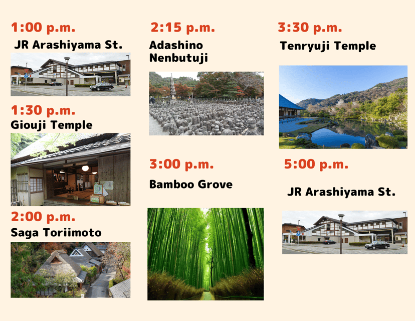 Kyoto:Quiet Arashiyama and Sagano Temples - The bamboo grove, beautiful but not always quiet