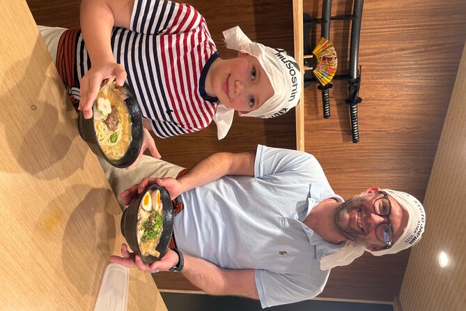 Kyoto Ramen Spoon Painting & Michelin Cooking Class - Cooking ramen with Shin or Amiru