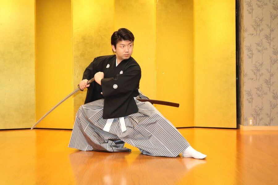 Kyoto: Samurai Kenbu Traditional Sword Dancing Show - Photos, Shoes, and Other Practical Details