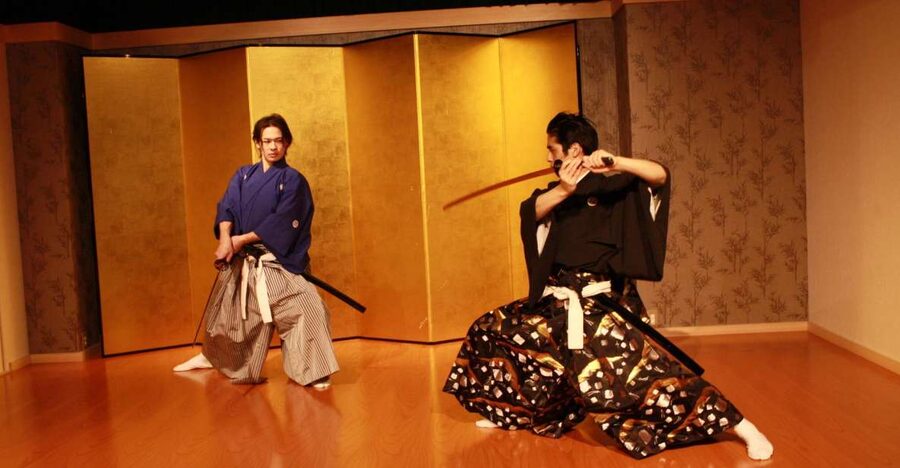 Kyoto: Samurai Kenbu Traditional Sword Dancing Show - Arriving at the Samurai Kembu Theater