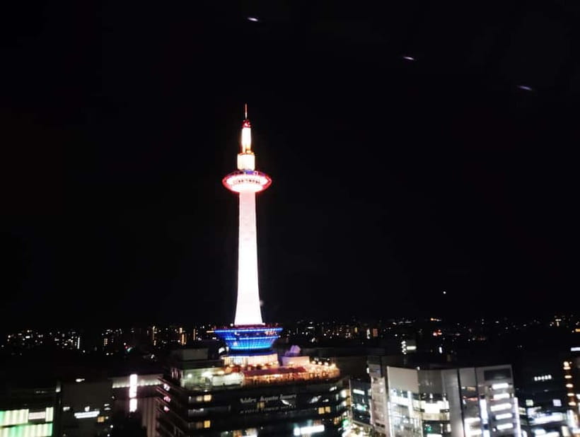 Kyoto: Station and Tower Night Tour with Light Show - Key details at a glance