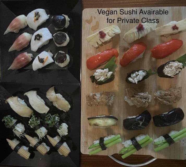 Kyoto: Sushi Making Class with Sushi Chef - Starting with a sushi model in central Kyoto