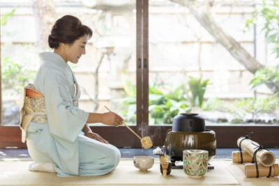 Tea Ceremony in 100-year-old Kyo-Machiya Townhouse