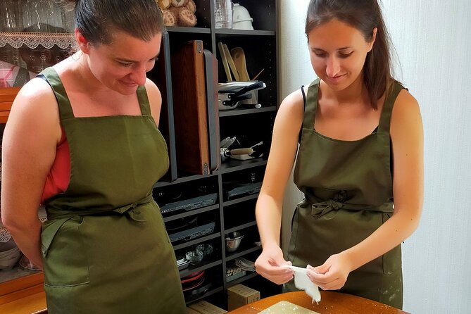 Kyoto Wagashi(Japanese sweets) Cooking Class near Fushimiinari - Matcha, garden views, and the tasting table