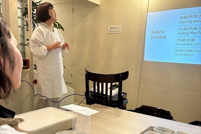 Kyoto: White Miso Cooking Class & Fermented Food Course Lunch - Making white miso from scratch