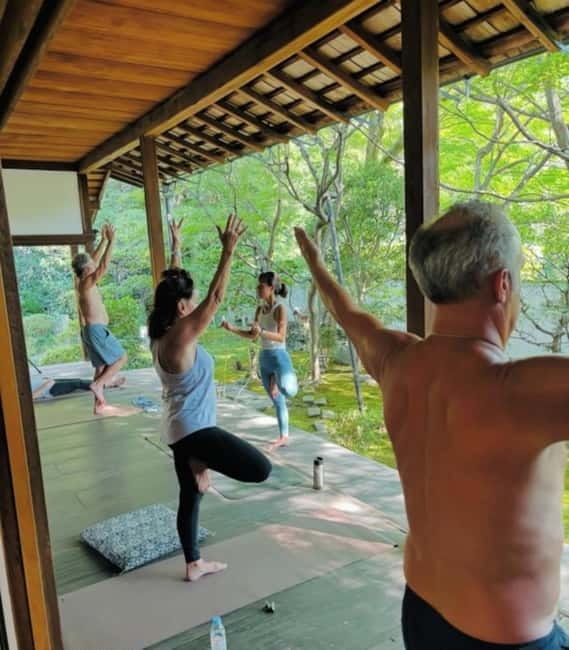 Kyoto: Zen and Yoga Experience at Myoshinji Temple - Japanese tea and open conversation