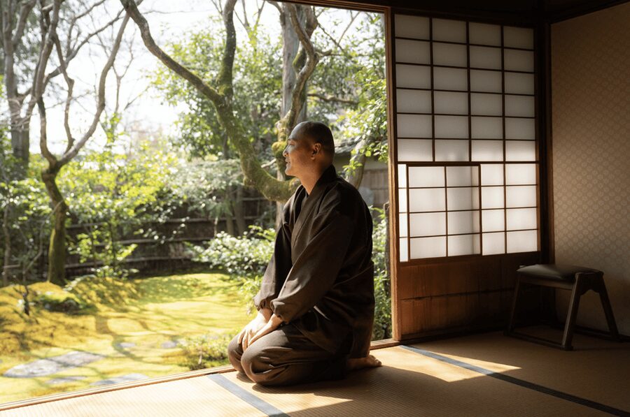 Kyoto: Zen Meditation at a Private Temple with a Monk - Tea, sweets, and an unusually open conversation