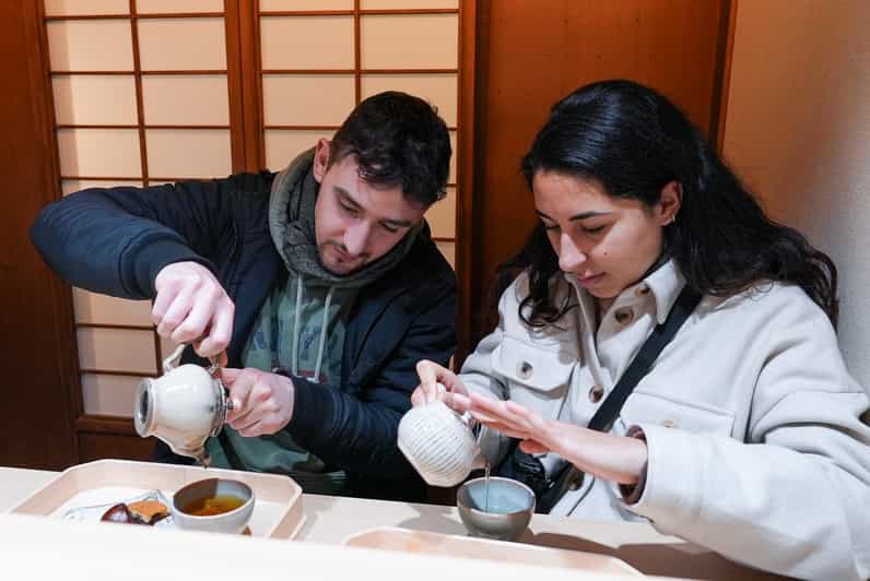 Nara:5 Type of Tea Tasting & Mindful Tea Ceremony - Five Nara teas before the ceremony begins