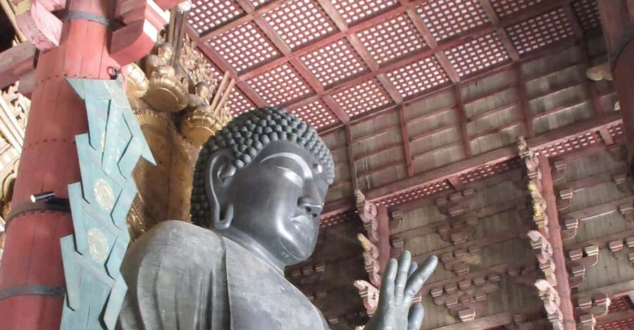 NARA: Budda gigante, Cervi liberi nel parco (Guida italiana) - Il viaggio in treno da Kyoto a Nara