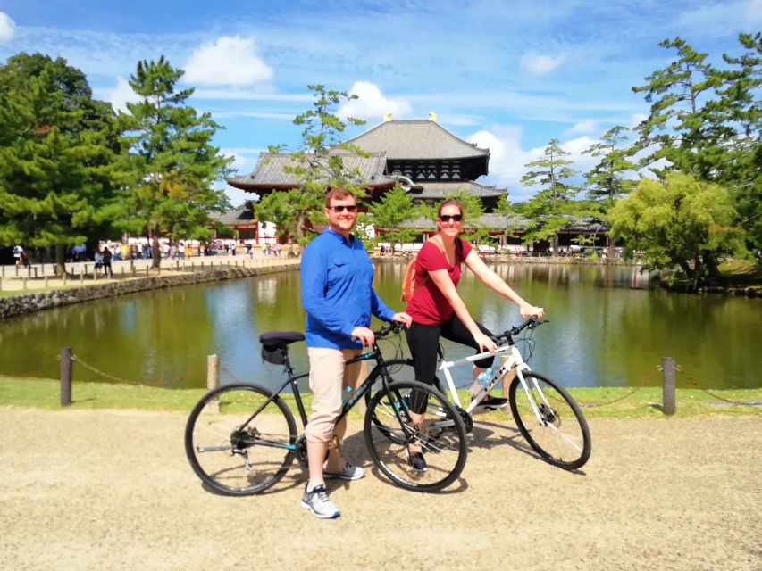 Nara: City Highlights Shared Group or Private Bike Tour - Ukimido and the first 30 minutes on two wheels