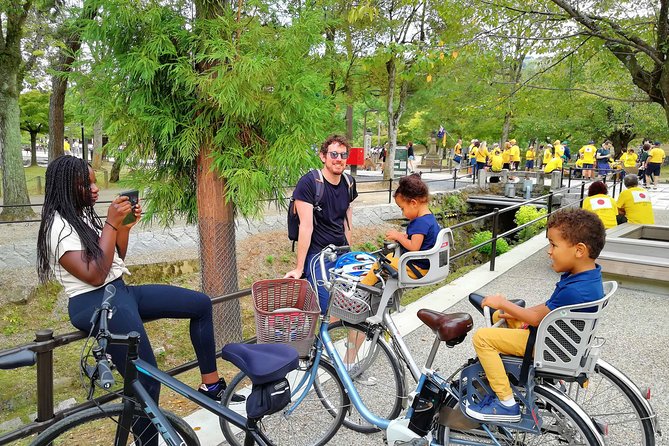 Nara - Private Family Bike Tour - Meeting the guide and getting fitted for bikes