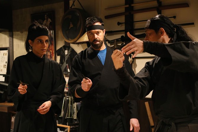 Ninja 2-hour Hands-on Lesson by Japanese master in Kyoto -Medium - Learning ninja walking and trick-house ideas