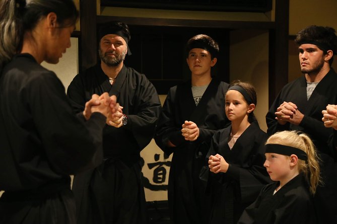 Ninja 2-hour Hands-on Lesson by Japanese master in Kyoto -Medium - Handling the ninja sword