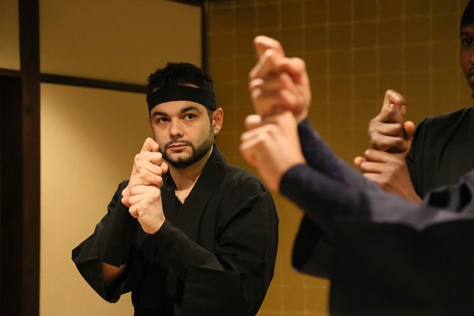 Ninja 2-hour Hands-on Lesson by Japanese master in Kyoto -Medium - Ending with the ninja blowgun