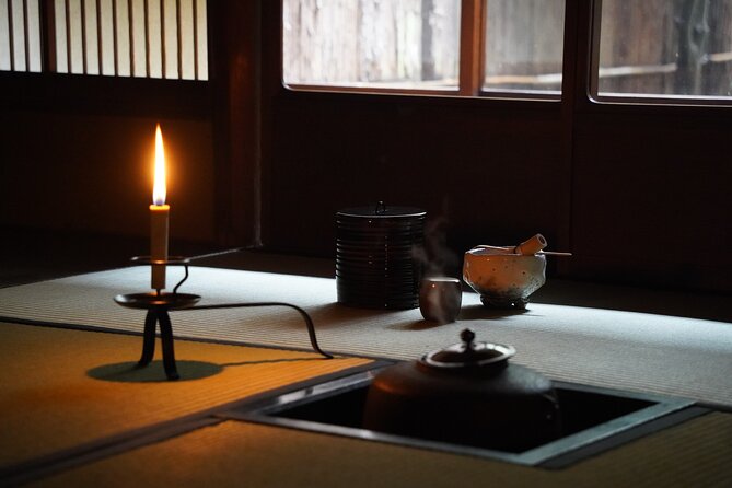 Oboro | Mindful Tea Ceremony in a 100-Year-Old Kyoto Teahouse - Entering Oboro’s candlelit Kyoto teahouse