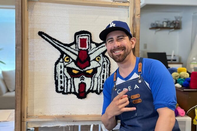 Original rugs handmade in Kyoto - Making a Kyoto Souvenir With Your Own Hands
