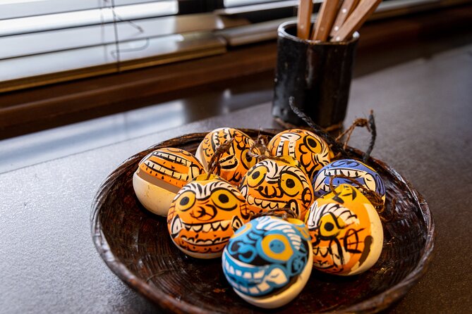 Otsu-e Folk Art Workshop & Local Culture Walk Near Kyoto - Painting at Ichie Wado Seminar House