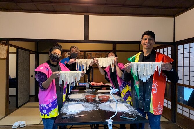 Private Cooking Class Udon in Kyoto Japan - Turning flour and saltwater into udon