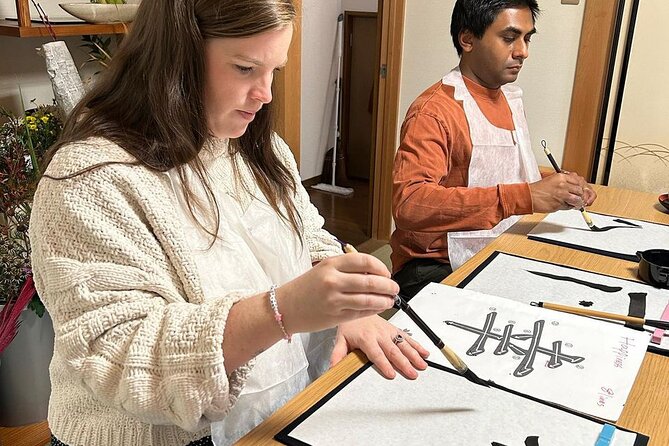 Private Japanese Calligraphy in Kyoto – Learn Shodō with a Master - Is one hour enough?