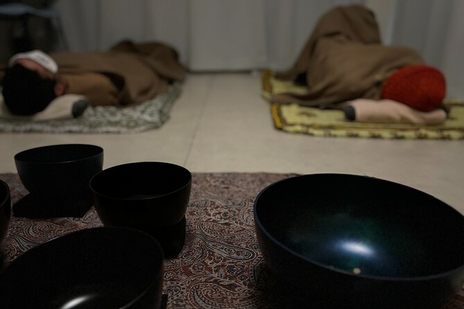 Private Japanese Sound Bath in Kyoto - The tatami room option