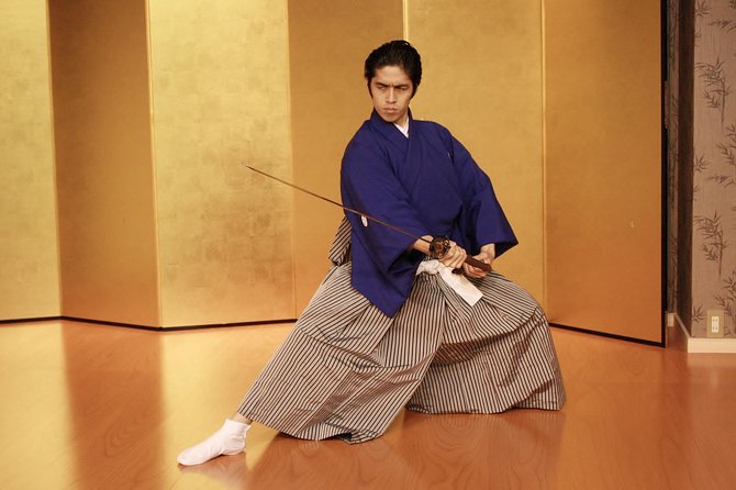 Samurai Performance and Casual Experience: Kyoto Ticket - The short hands-on session and photo finale