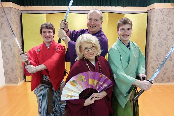 Samurai School in Kyoto: Samurai for a Day - The longer lesson and its stage choreography