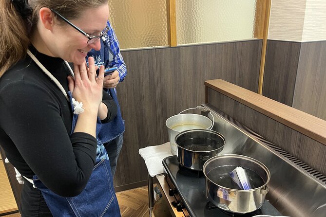 Sekka Cotton Furoshiki Class - What happens at the Kyoto Shibori Museum