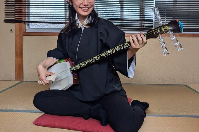 Shamisen Discovery in Kyoto 【Group】 - The jam session with Jack