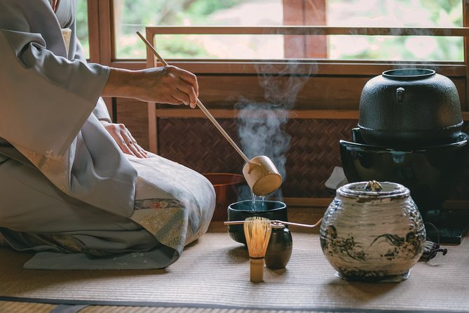 Stunning Private Tea Ceremony: Camellia Garden Teahouse - A private tea ceremony beside Ryoan-ji