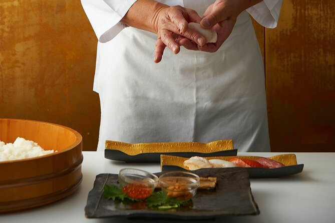 Sushi Making Experience Luxury Course in Nara - Step 2: Grating fresh wasabi
