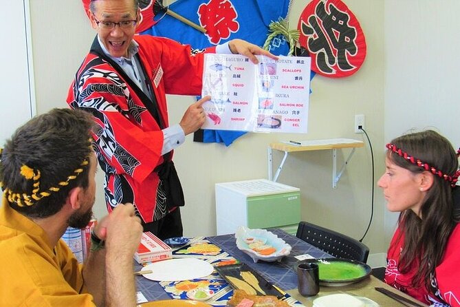Sushi Making Experience Luxury Course in Nara - Step 3: Preparing sushi-grade fish