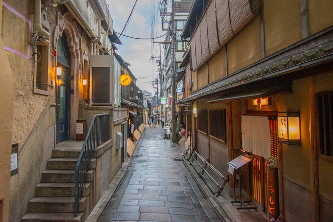 Takashi's local food adventure through Gion Kyoto tips of Ramen - Canal lanes, lanterns, and the walk toward dinner