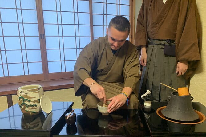 Tea Ceremony in 150 Years Old Townhouse with Tables and Chairs - The old townhouse setting and tea-room manners
