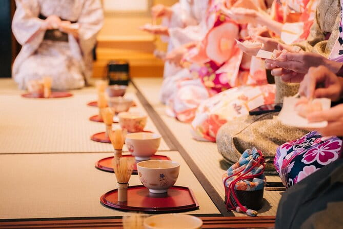 Tea Ceremony with Kimono and Professional Photoshoot in Kyoto - Choosing a kimono and getting ready