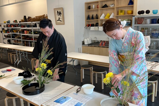 Traditional Japanese Flower Styling Workshop - Ikebana in Kyoto - The value of $104.24 for 1 hour and 45 minutes